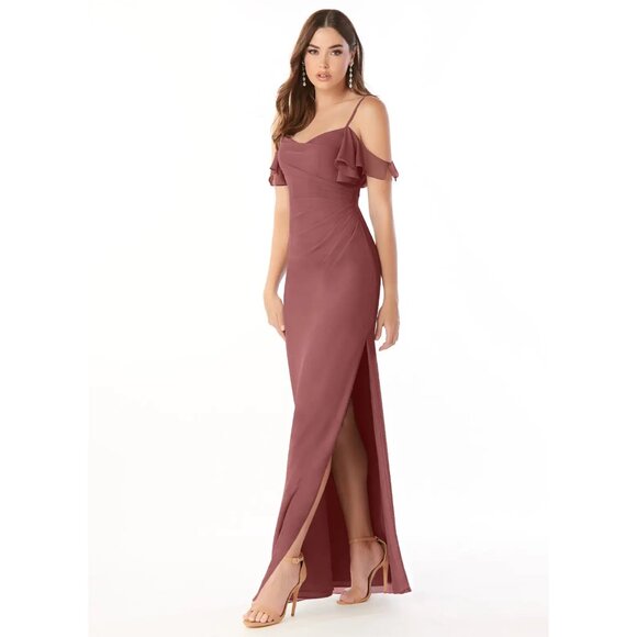 Azazie Emeralda Dress - Colour Amethyst - Picture 1 of 6